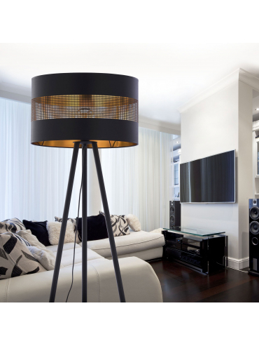 Lampa podłogowa TAGO BLACK 5053
