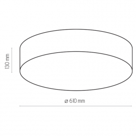 Lampa sufitowa RONDO 4433