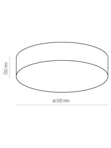 Lampa sufitowa RONDO 4433