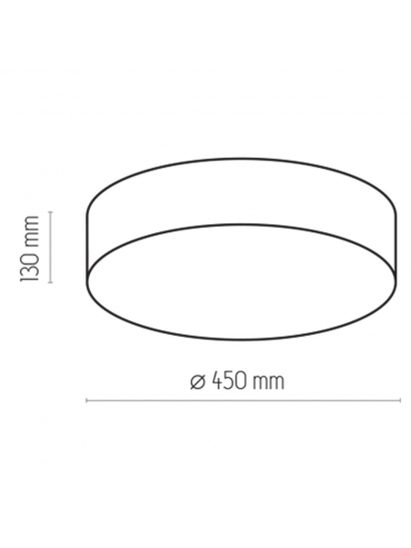Lampa sufitowa RONDO 4430