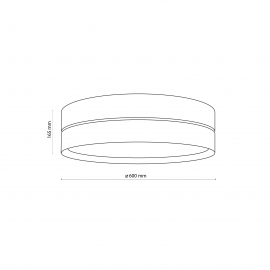 Lampa sufitowa HILTON 4345