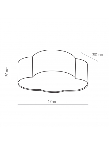 Lampa sufitowa CLOUD MINI 4230