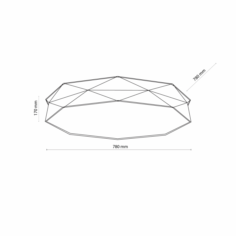 Lampa sufitowa KANTOOR NEW 4225
