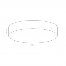 Lampa sufitowa RONDO 4409