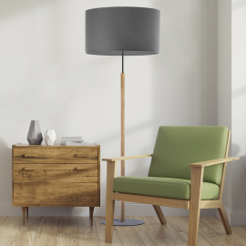 Lampa podłogowa DEVA GRAPHITE 5218