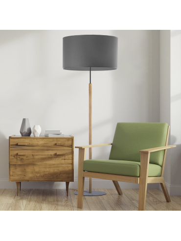 Lampa podłogowa DEVA GRAPHITE 5218