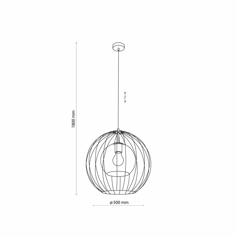Lampa wisząca UNIVERSO 2552
