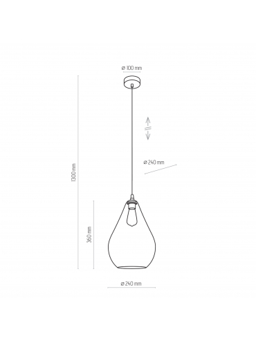 Lampa wisząca FUENTE 2326
