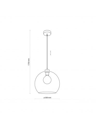 Lampa wisząca CUBUS GRAPHITE 4292