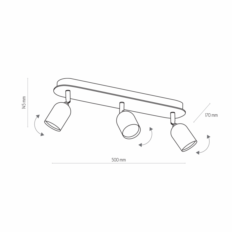 Lampa sufitowa TOP WOOD 3296