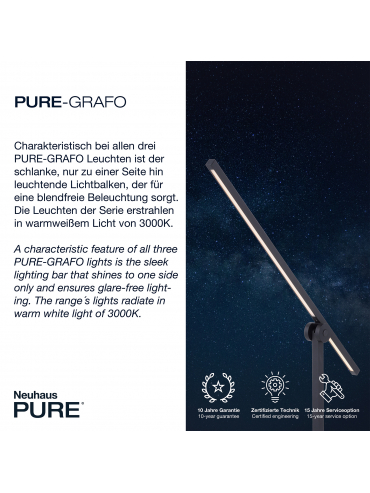 Lampa podłogowa PURE-GRAFO 407-18