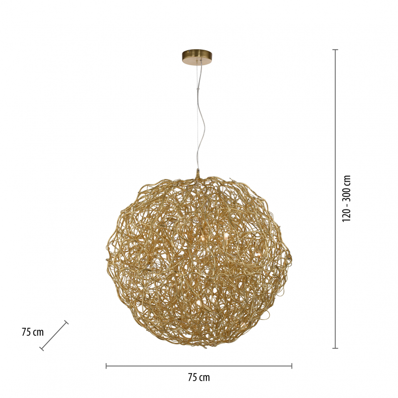 Lampa wisząca SAREA 2019-12