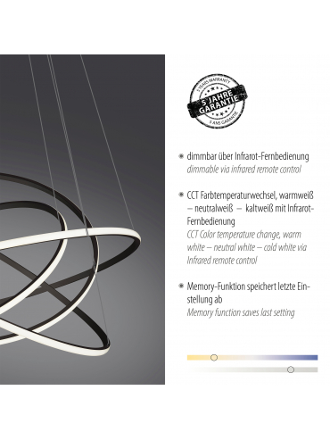 Lampa wisząca TESSARA 2124-13
