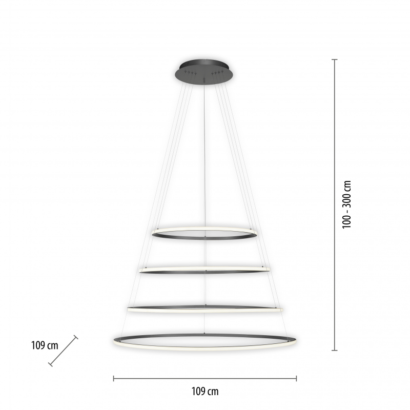 Lampa wisząca TESSARA 2124-13