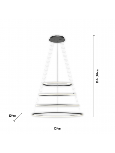 Lampa wisząca TESSARA 2124-13