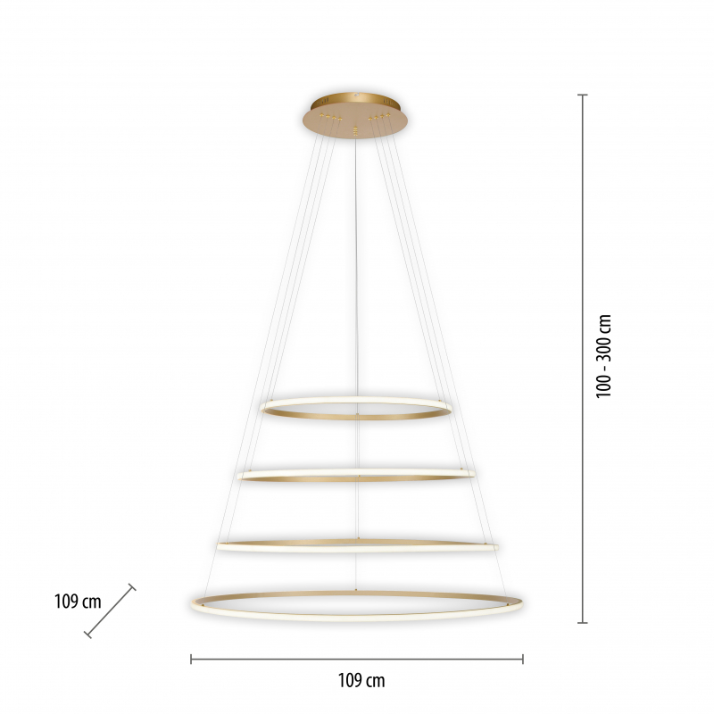 Lampa wisząca TESSARA 2124-60