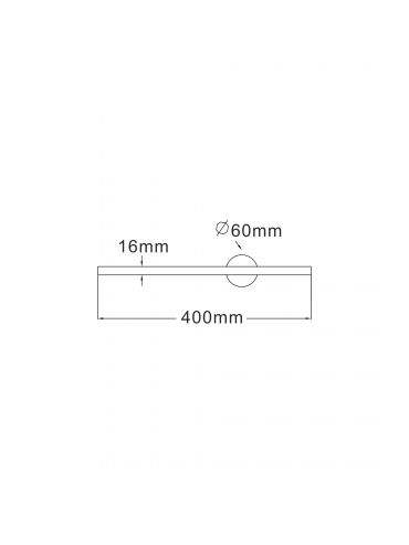 Kinkiet TROY W90477-40BK