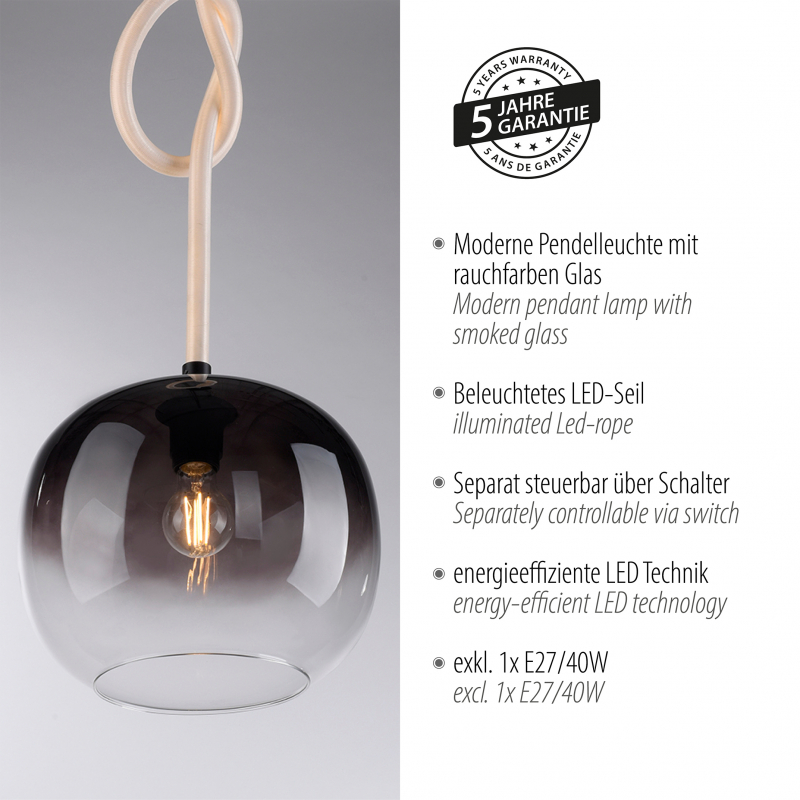 Lampa wisząca LUMA 2410-18