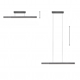 Lampa wisząca PURE-MOTO-RISE 2545-15