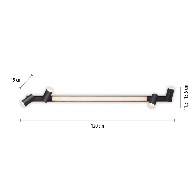 Lampa sufitowa PURE-LINES 6121-79