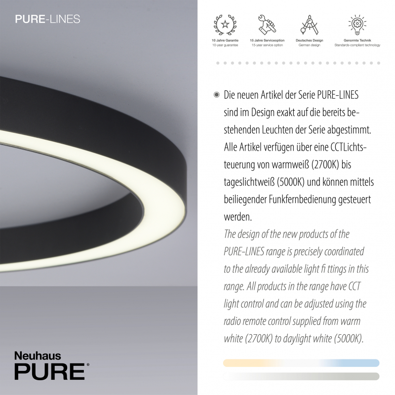 Lampa sufitowa PURE-LINES 6306-13