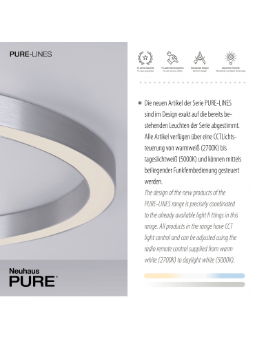 Lampa sufitowa PURE-LINES 6306-95