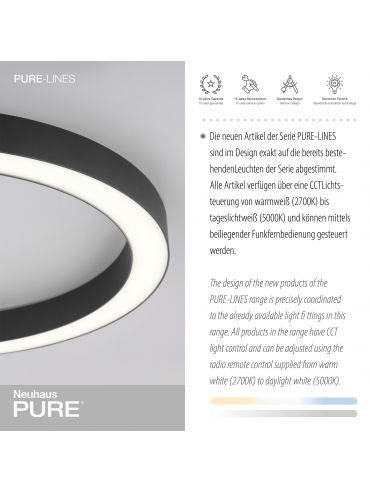 Lampa sufitowa PURE-LINES 6309-13