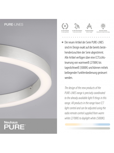 Lampa sufitowa PURE-LINES 6309-95
