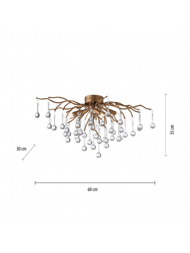 Lampa sufitowa ICICLE 8090-11