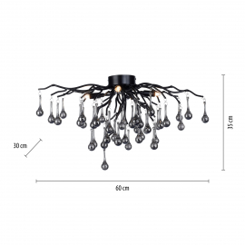 Lampa sufitowa ICICLE 8090-18