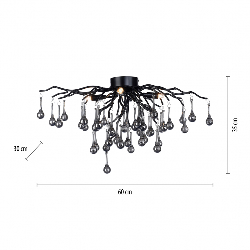 Lampa sufitowa ICICLE 8090-18