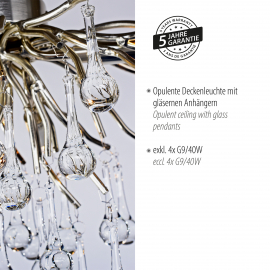 Lampa sufitowa ICICLE 8090-55
