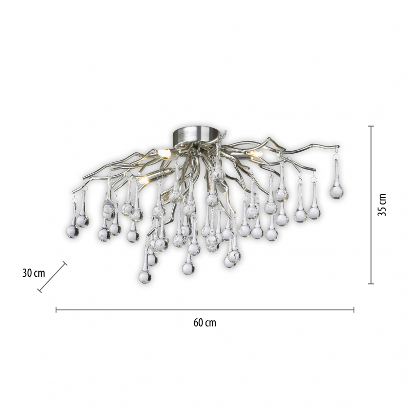 Lampa sufitowa ICICLE 8090-55