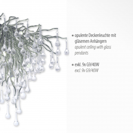 Lampa sufitowa ICICLE 8091-55