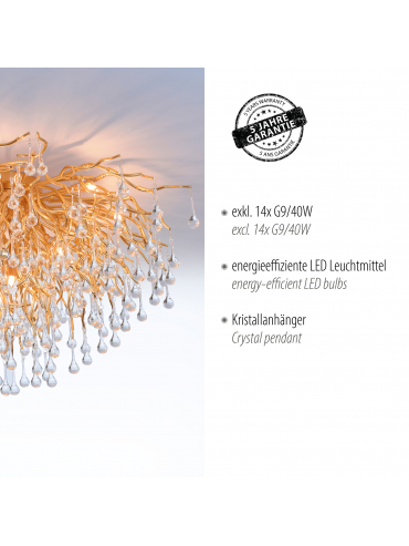 Lampa sufitowa ICICLE 8092-11