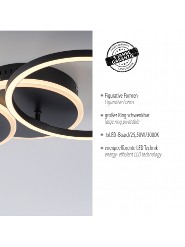 Lampa sufitowa SEVENT 14116-18