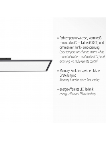 Lampa sufitowa FLAT 16533-18-O