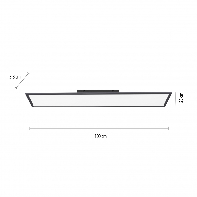 Lampa sufitowa FLAT 16533-18-O