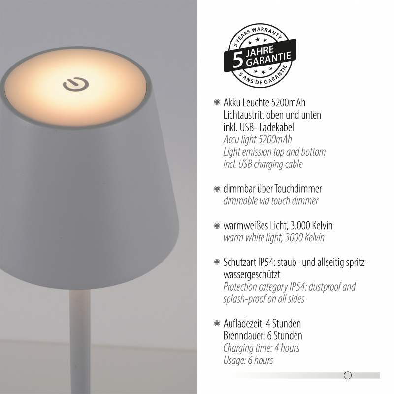 Lampa stołowa EURIA 19250-16