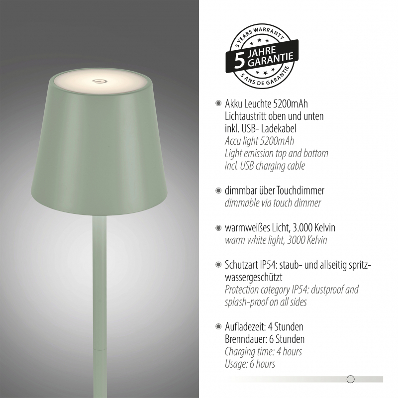 Lampa stołowa EURIA 19250-43