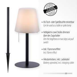 Lampa stołowa/dogruntowa KENO 19753-18
