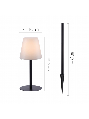 Lampa stołowa/dogruntowa KENO 19753-18