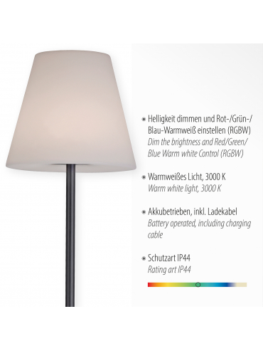 Lampa podłogowa HOLLY 19826-18