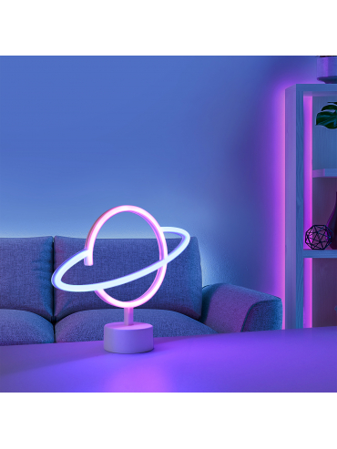 Lampa stołowa NEON-SATURN 85029-70