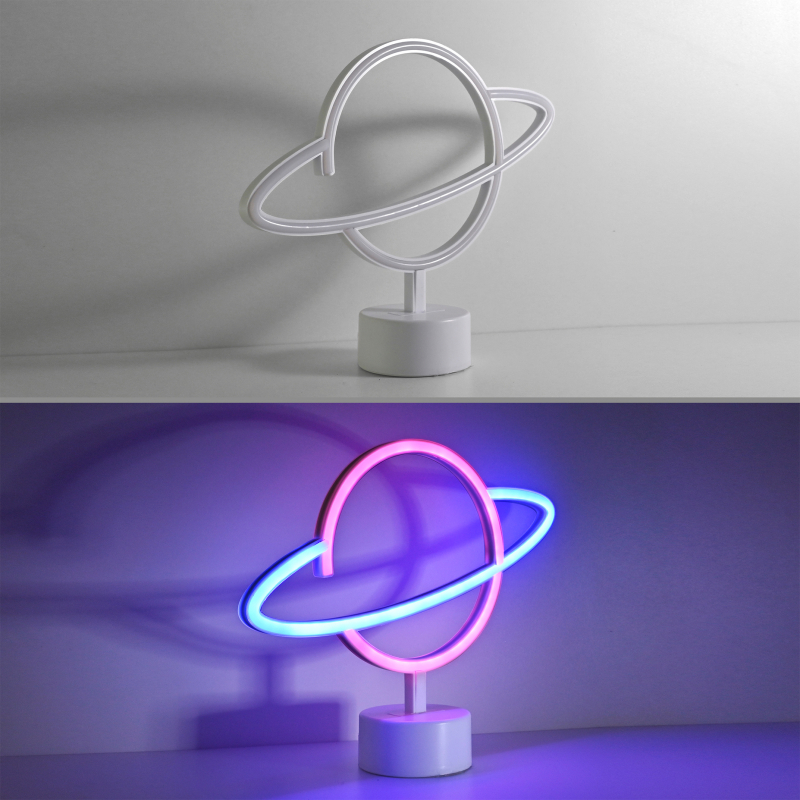 Lampa stołowa NEON-SATURN 85029-70