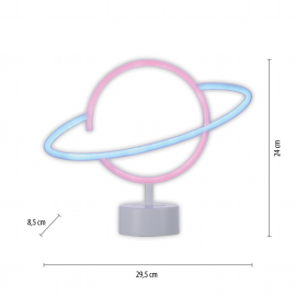 Lampa stołowa NEON-SATURN 85029-70