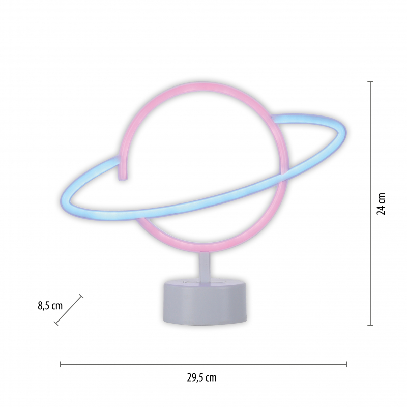 Lampa stołowa NEON-SATURN 85029-70
