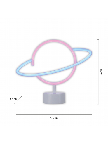 Lampa stołowa NEON-SATURN 85029-70