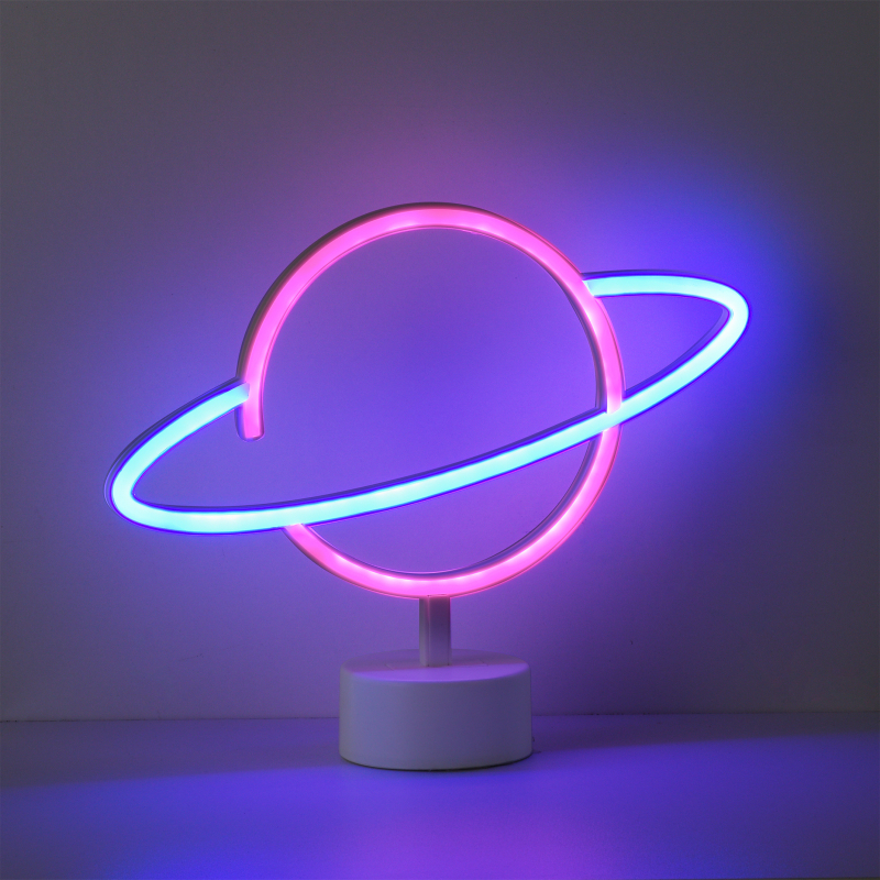 Lampa stołowa NEON-SATURN 85029-70