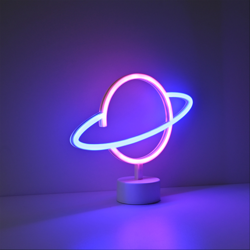 Lampa stołowa NEON-SATURN 85029-70